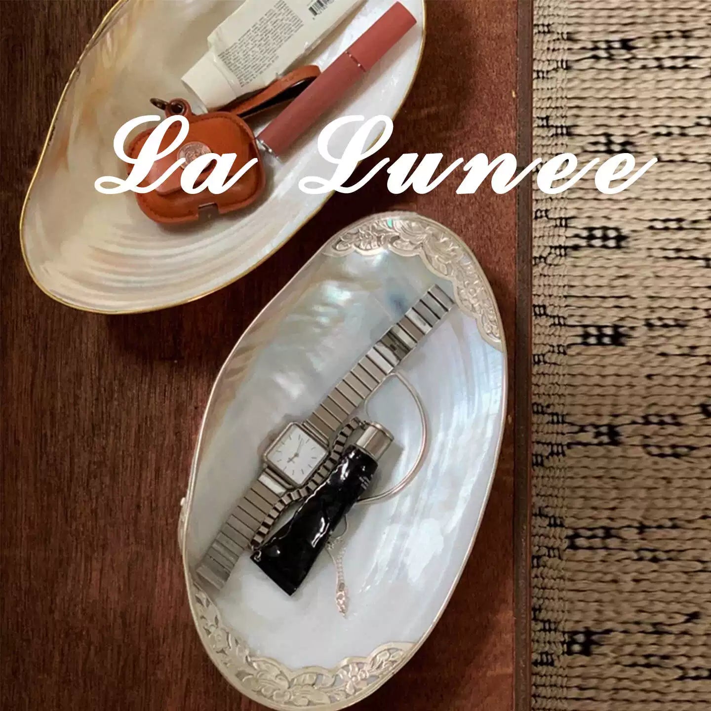 Natural Handmade Pearl Shell Plate Dessert Dish