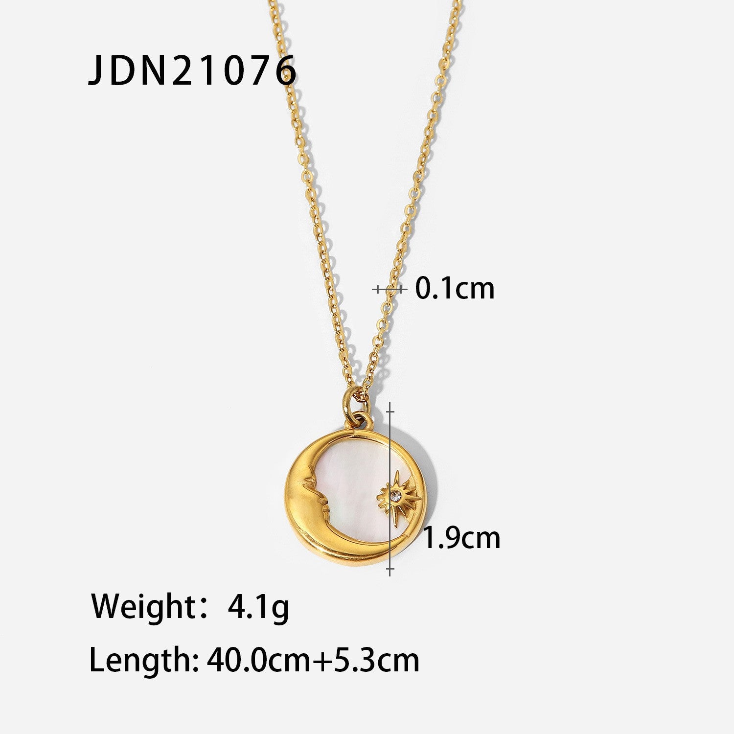 Fashionable Designer Stacking Necklace Tarnish Free Titanium Material