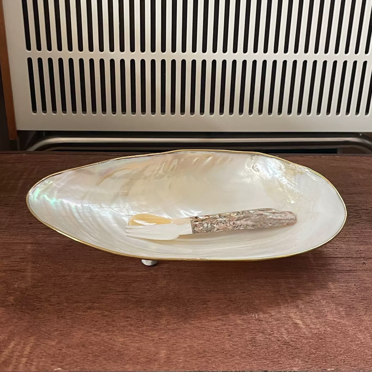 Natural Handmade Pearl Shell Plate Dessert Dish