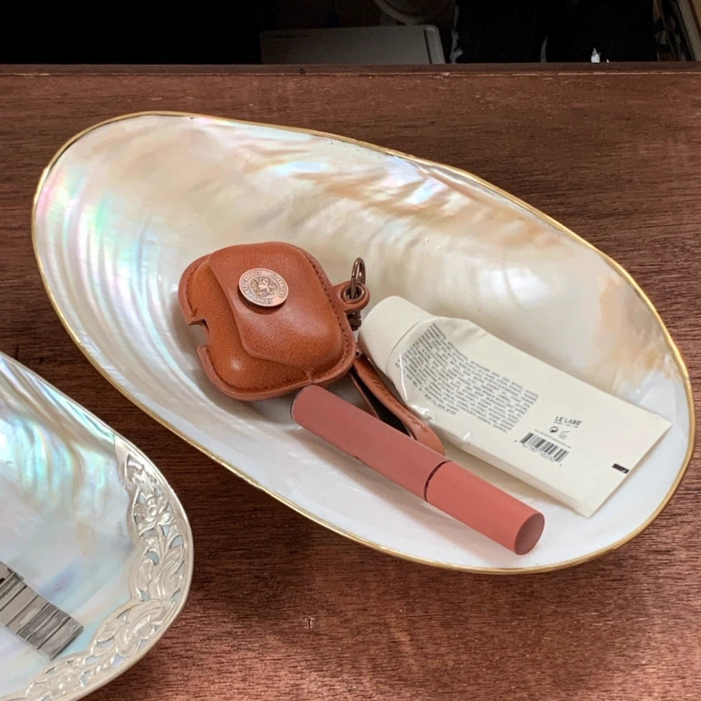 Natural Handmade Pearl Shell Plate Dessert Dish