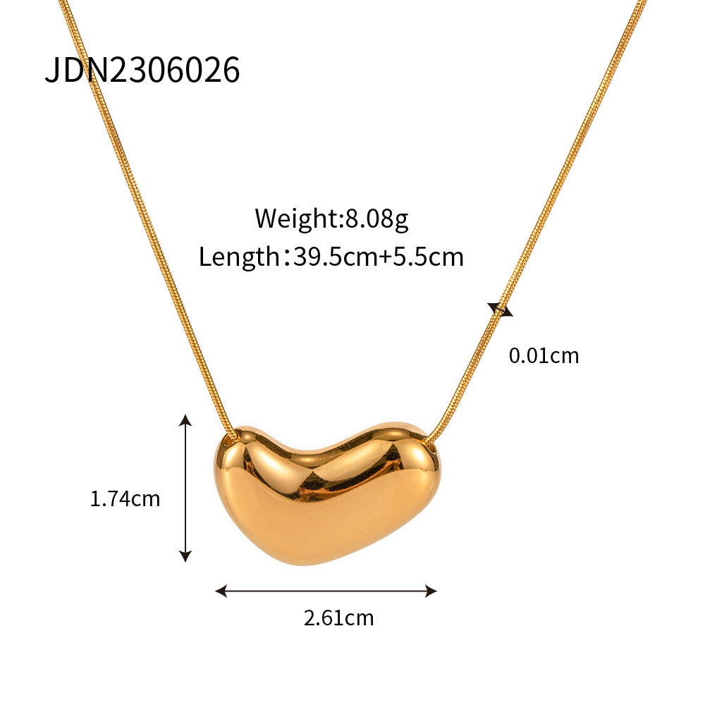 Fashionable Designer Stacking Necklace Tarnish Free Titanium Material